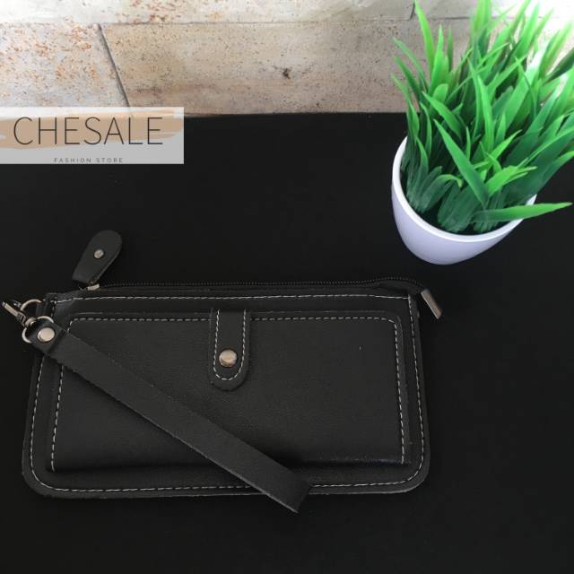 Chesale - Dompet wanita panjang dompet murah import dompet wanita bahan miniso