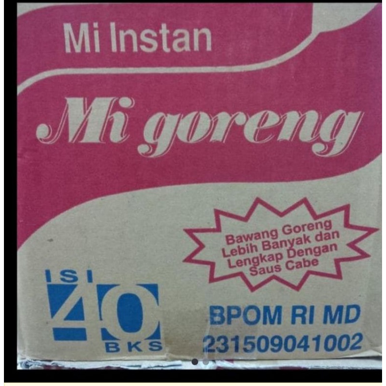 

indomi goreng 1 dus