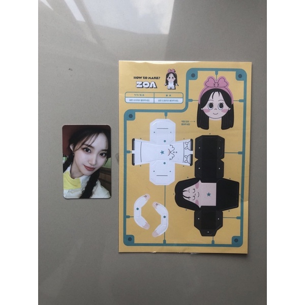 [BOOKED] READY STOCK - WEEEKLY Photocard (Zoa Set) // Season's Greetings 2022