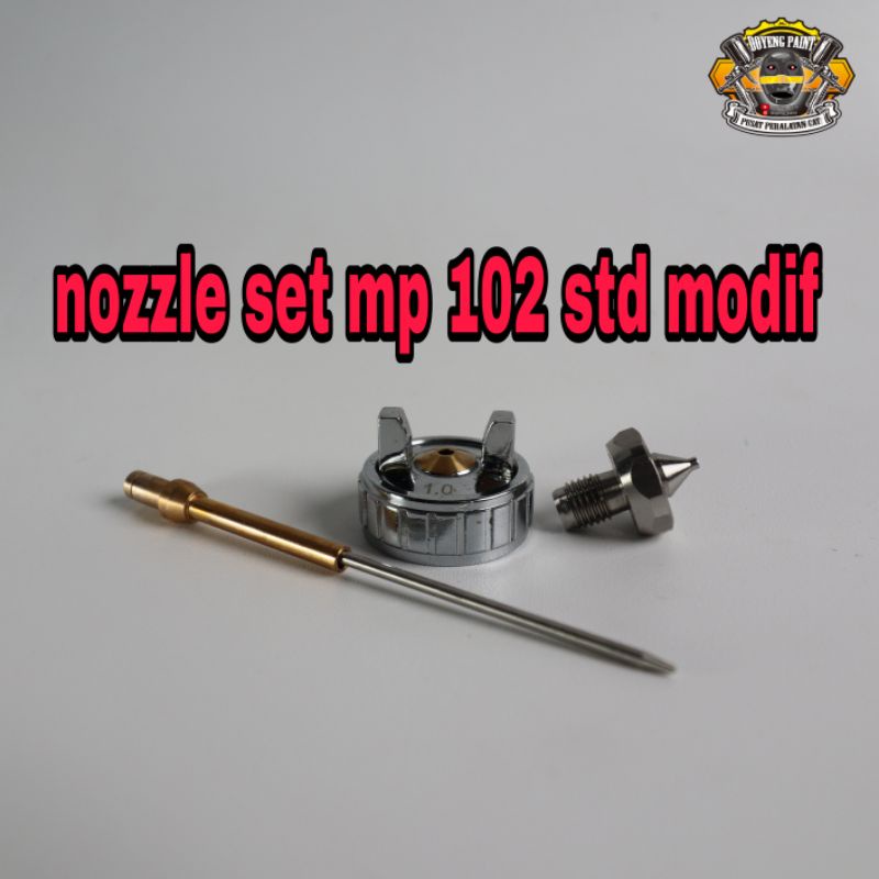 NOZZLE SET MP102 STD MODIF 1.0MM