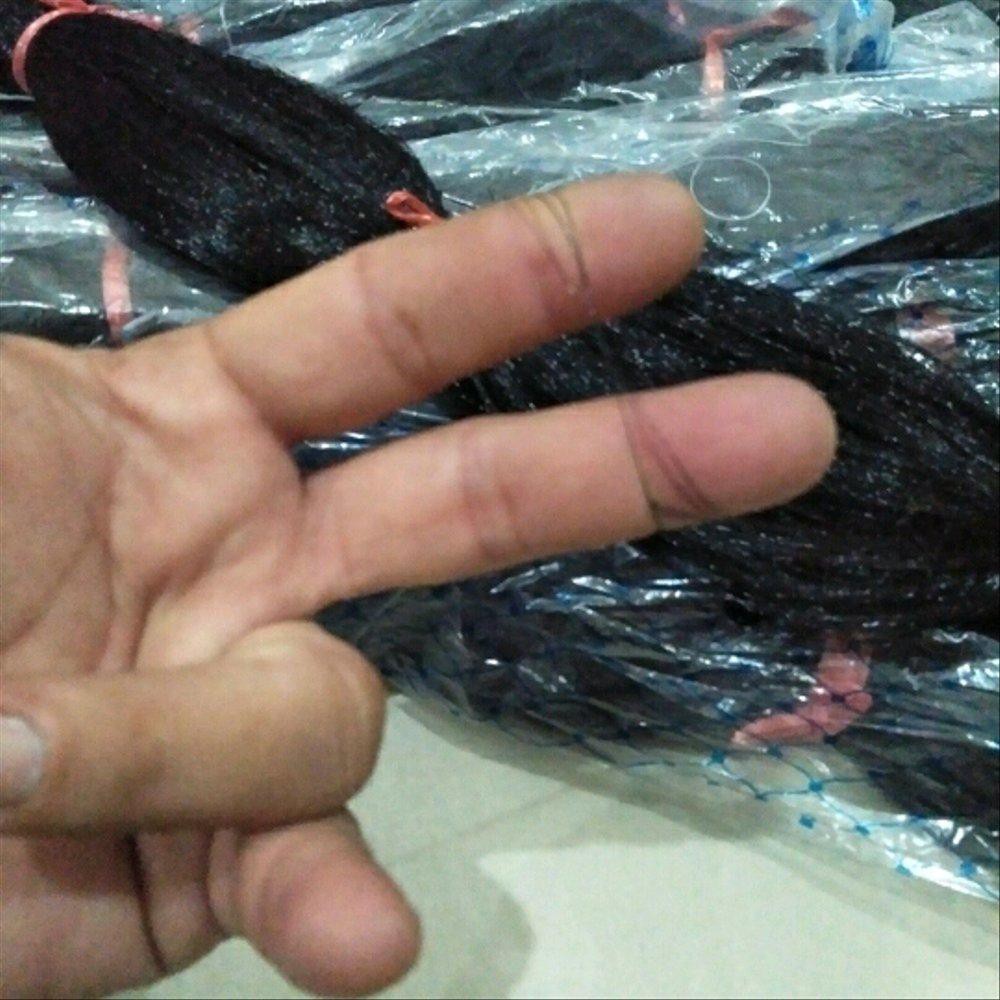 jaring burung hitam lebar 6 meter panjang 100 meter