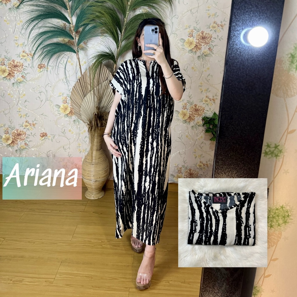 PART1 NCDY HOMEWEAR DASTER PANJANG SEMATA KAKI LD 130cm BUSUI FRIENDLY JUMBO-Ariana