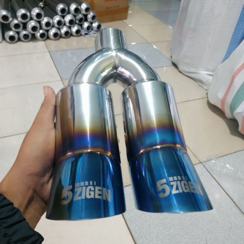 KNALPOT MOBIL ZIGEN Yaris, Brio, Jazz, Ayla, Agya, Avanza, Accord, Civic, Corolla, sigra, calya dll