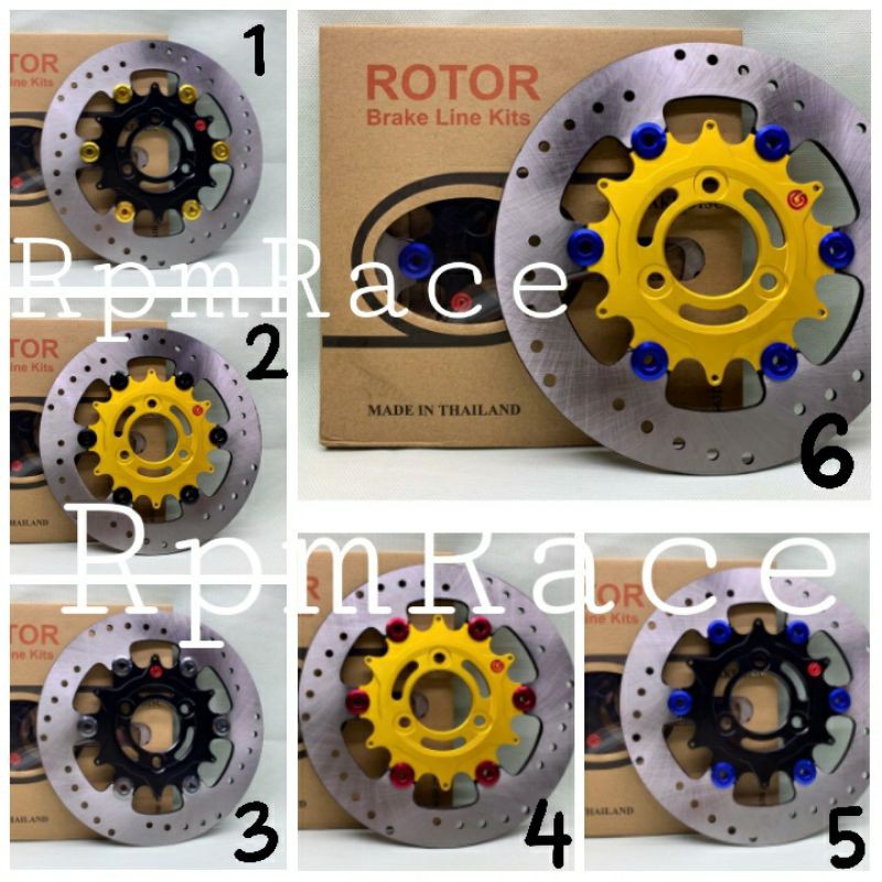 disk brake disc piringan cakram depan ROTOR floating 220mm mioj/gt soul gt 125 fino fi mio3/z dll