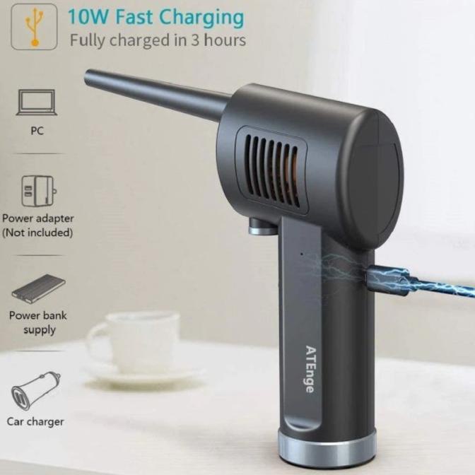 Wireless Air Duster Blower Opolar Pembersih Komputer Mining Rig Kamera