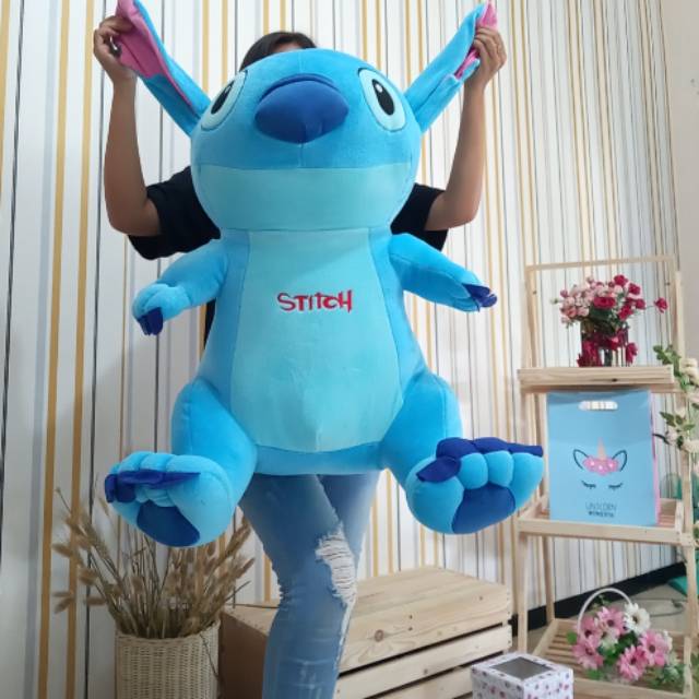 Jual Stitch Jumbo 90cm | Shopee Indonesia