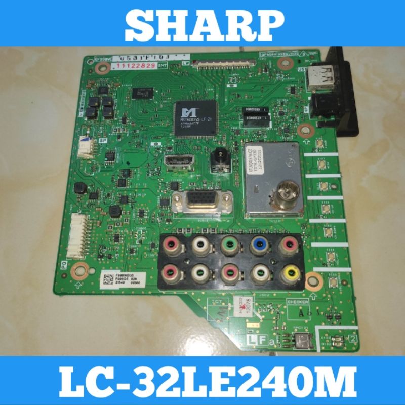 Mainboard 32LE240M Mainboard TV LED SHARP 32LE240M Mainboard SHARP 32LE240M Mainboard TV SHARP AQUOS
