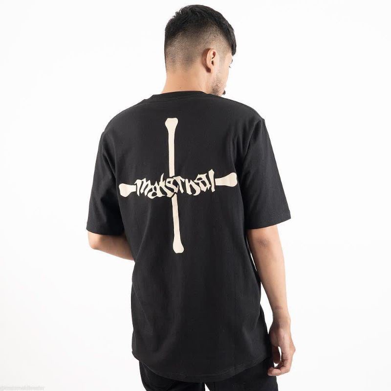 Maternal disaster t-shirt Stright Black