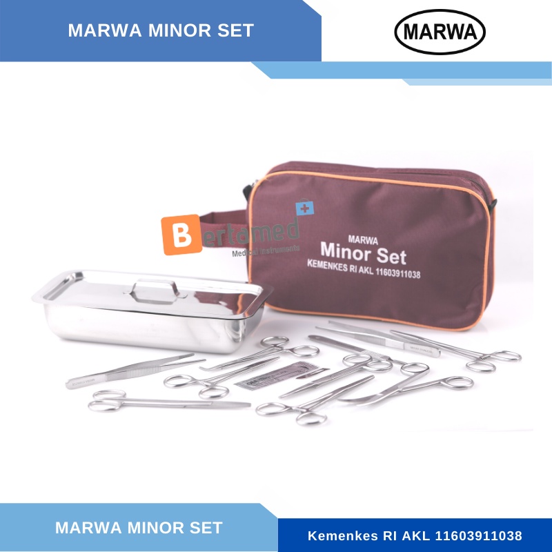 MARWA Minor Set AKL / Instrumen Set Bedah Minor