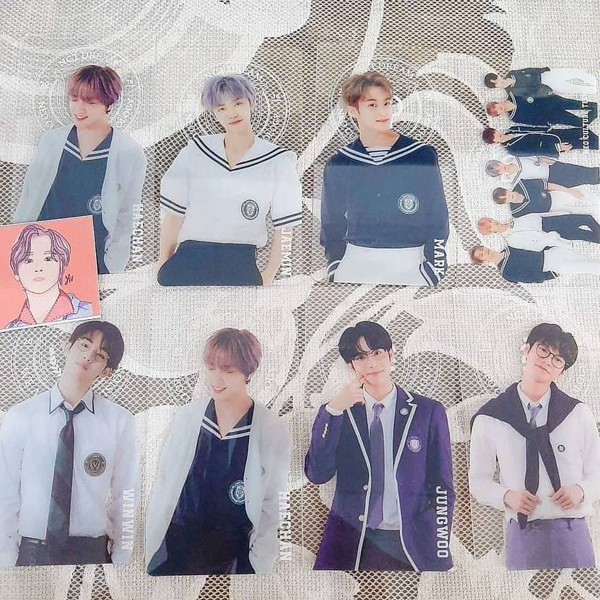 Clear Bookmark B2S Back to School Nct Dream WayV Jaemin Winwin