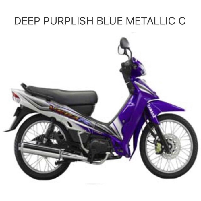 STRIPING STICKER COVER BODY VEGA R 2005 BIRU TUA ASLI ORIGINAL YAMAHA