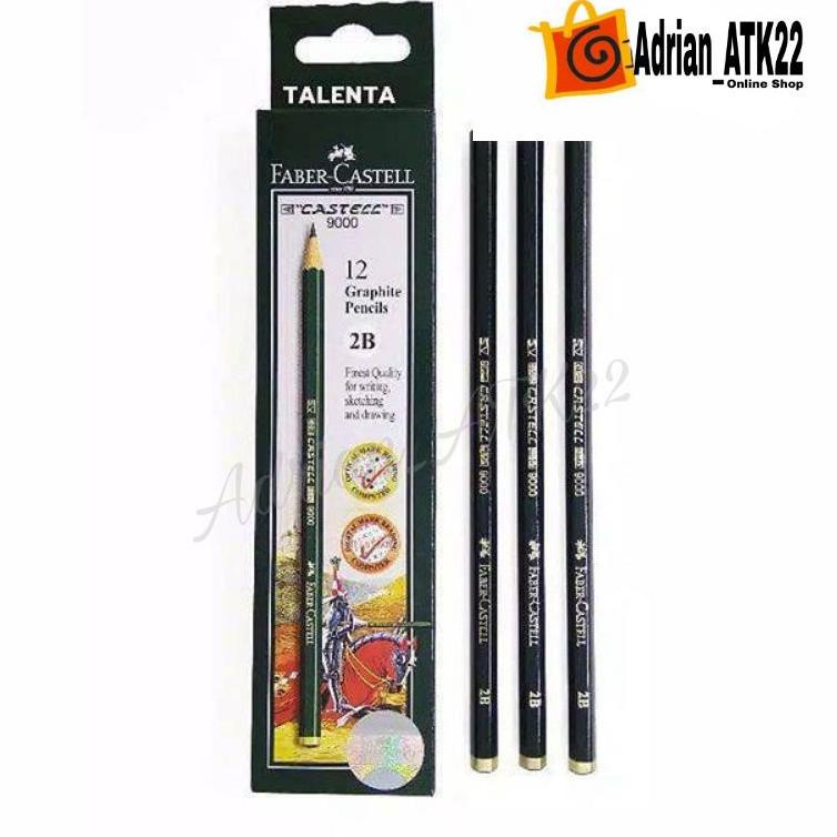 

Harga Spesial.. PENSIL FABER CASTEL 2B || PENSIL FABER CASTEL 1BOX ISI 12PCS