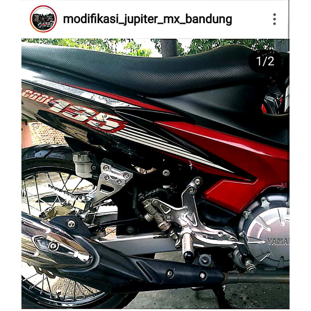 Jual PROMO Braket Step Belakang Jupiter Mx New Old Murah Indonesia Shopee Indonesia