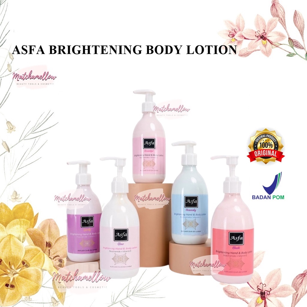 ❄️MATCHA❄️ ASFA BRIGHTENING BODY LOTION - WHITENING HAVENLY LOVELY BEAUTIFUL BPOM