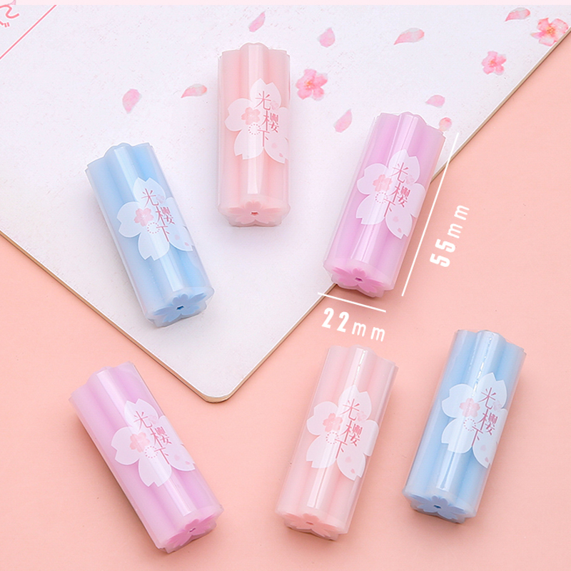 Deli 4b Penghapus Kreatif Bentuk Bunga Sakura