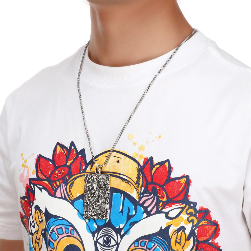 Preva Kalung Liontin Pria Keren Guan Gong Yibo Yuntian