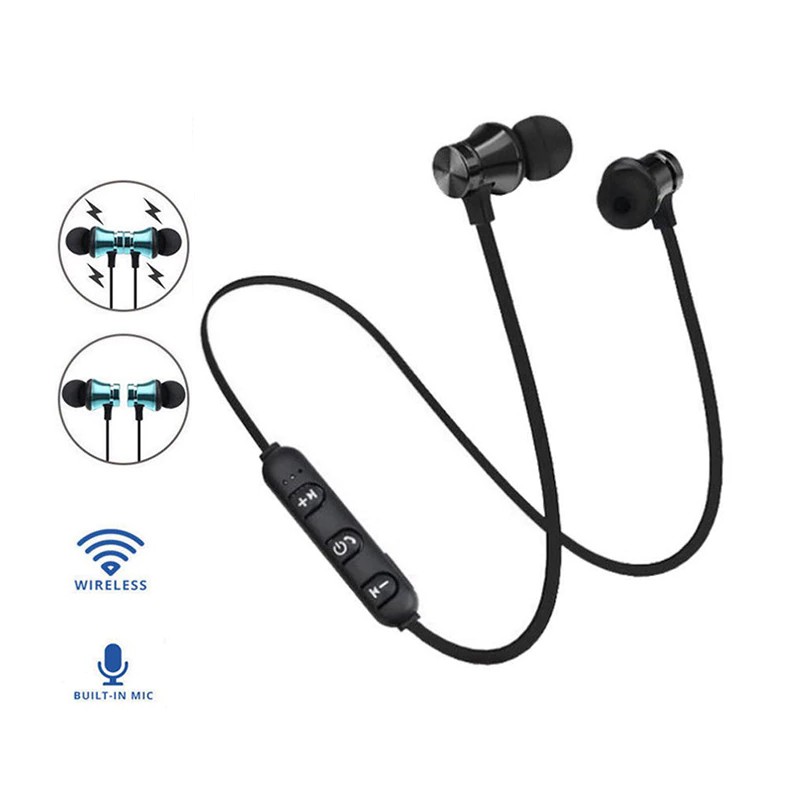 Bluetooth Earphone For Xiaomi Mi 8 Lite A1 F1 5s 5 Redmi Note 7 Pro 6 5 4 4x 5a 6a 6 Pro Shopee Indonesia