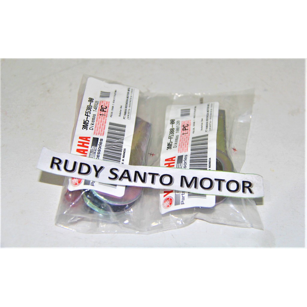 Stelan anting anting rantai rxking rxk rx King kiri dan kanan Original Yamaha 3m5-f5388-00 & 3m5-f5389-00-4
