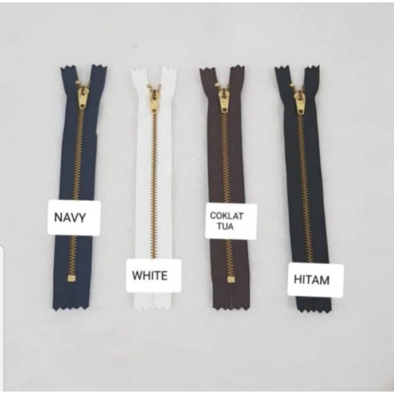 RESLETING LEVIS YKK PANJANG 21CM HARGA PER PCS