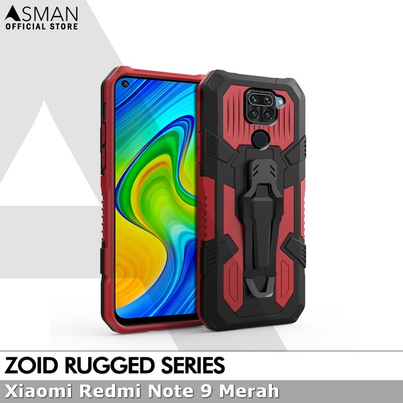 Asman Case Xiaomi Redmi Note 9 Zoid Ruged Armor Premium