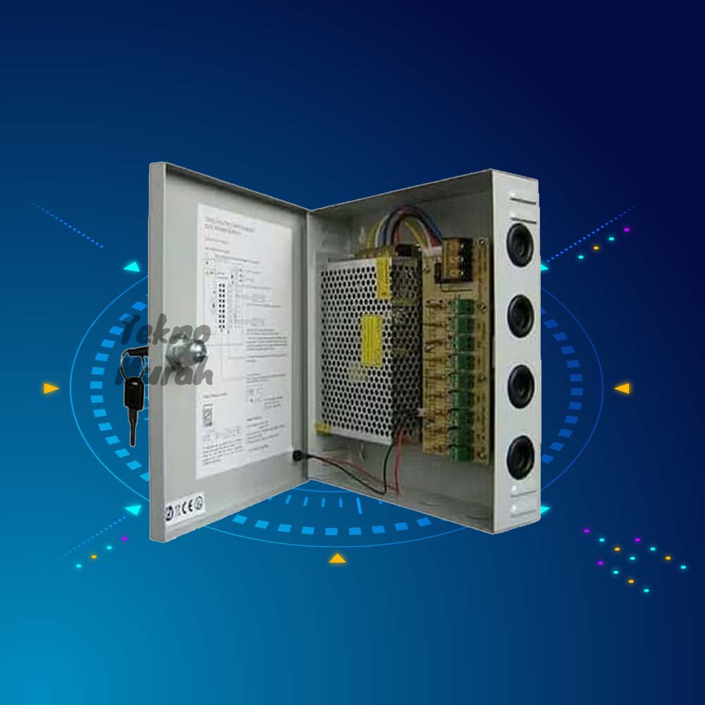 Power Supply 12 Volt 10 Ampere Box