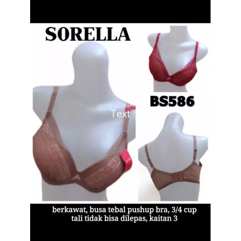 sorella bra pushup bs9586 bra sorella murah