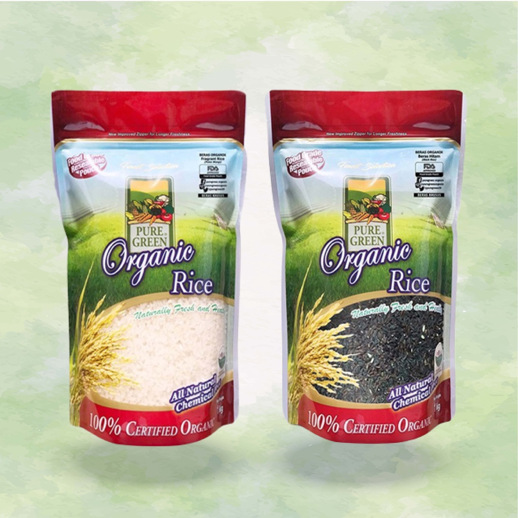 

Puregreen Organic Rice Black 1 Kg