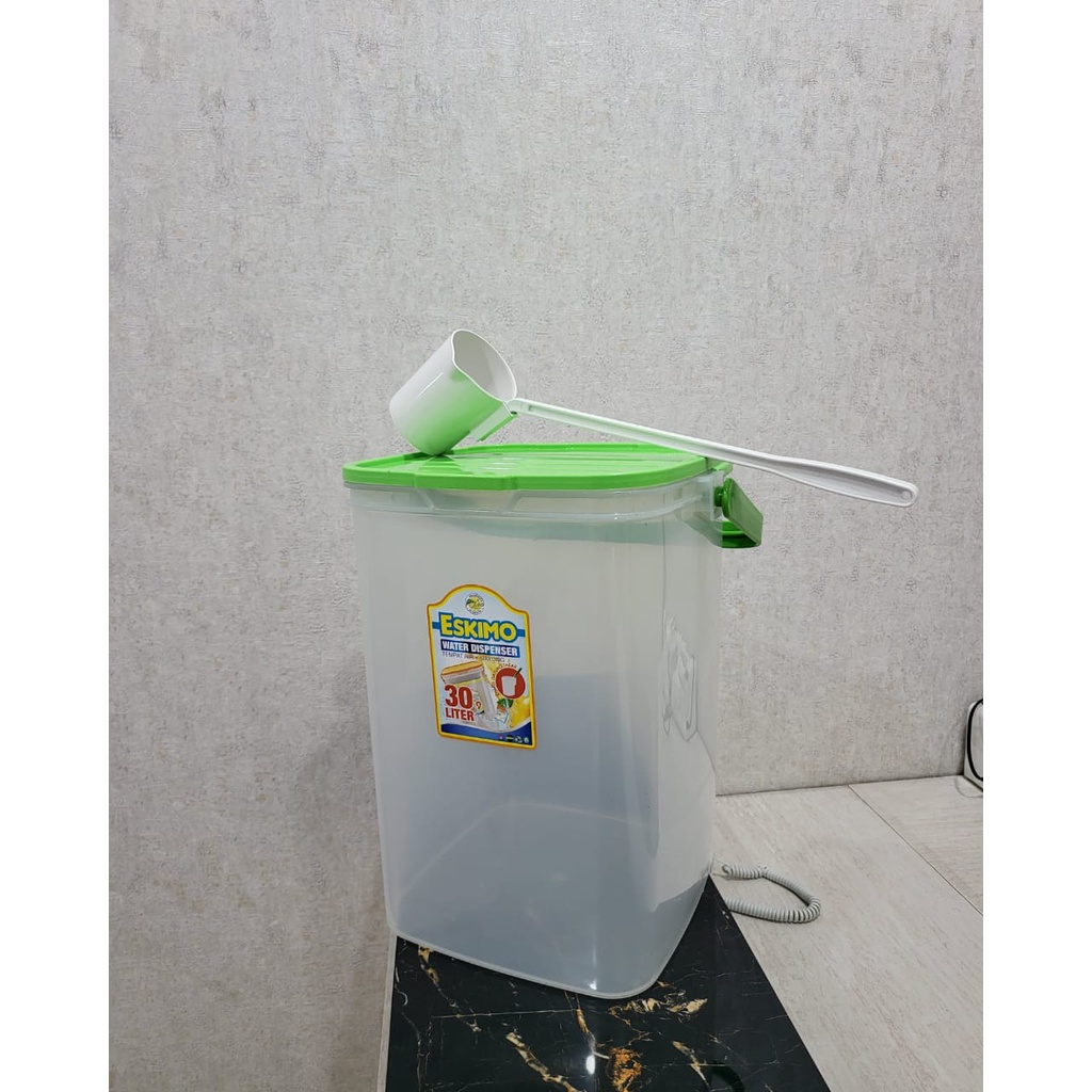 Dispenser 30 Liter Galon Air Kecil Ketel Minuman Dingin Water Dispenser Keran Dispenser Bucket Juice 30L Water Tank Portable Tabitha Eskimo galon takjil buka puasa galon es buah