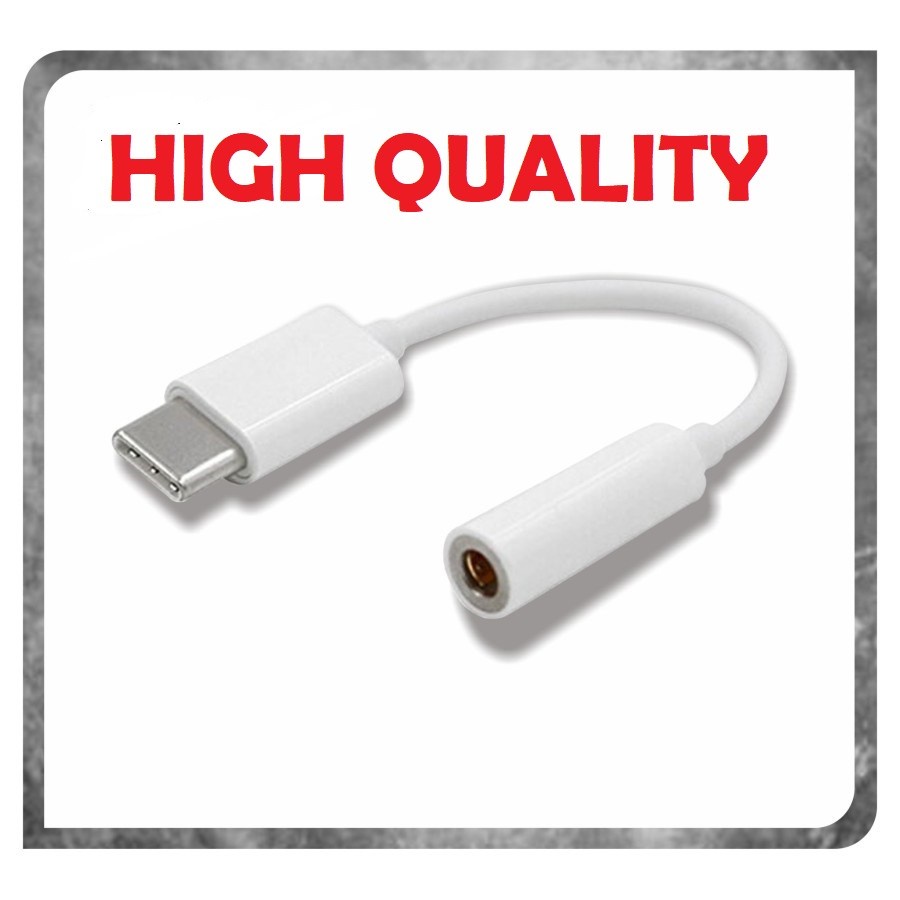 AUDIO TYPE C Converter To HEADPHONE JACK AUDIO 3.5 mm