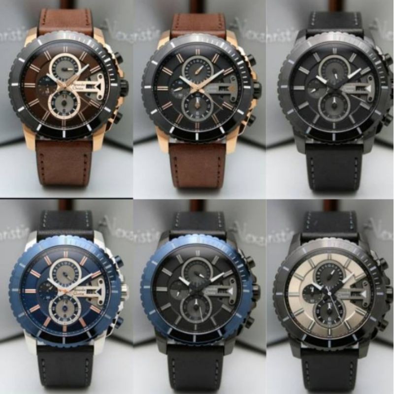 Original Alexandre Christie jam tangan pria ac6527 / ac 6527