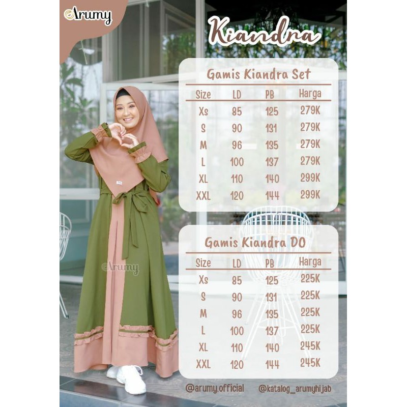 (PreOrder) Sarimbit Aydan-Kiandra by Arumy.official