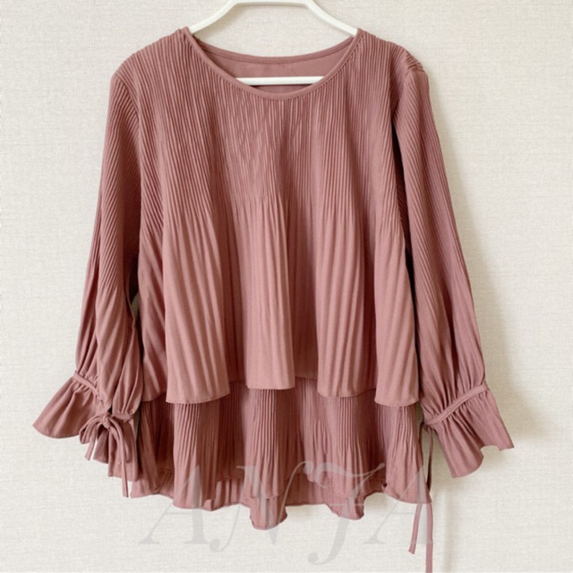 LILA PREMIUM PLEATS BLOUSE ATASAN MUSLIM