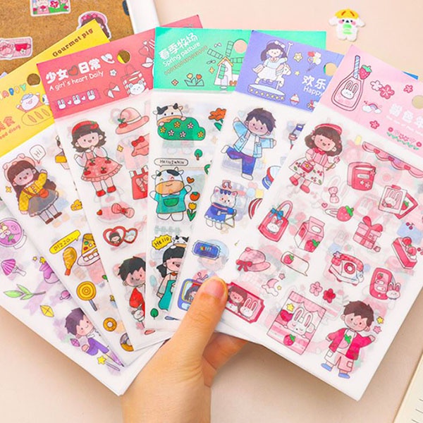 stiker kartun cute cartoon children stickers aar012(3H3)