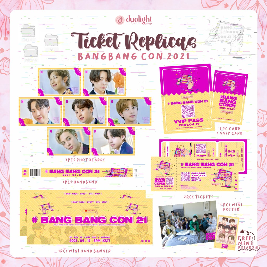TIKET BANGBANGCON 2021 | BTS ONLINE CONCERT