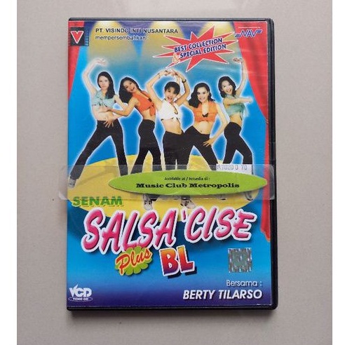 VCD BERTY TILARSO - SENAM SALSA'CISE PLUS BL