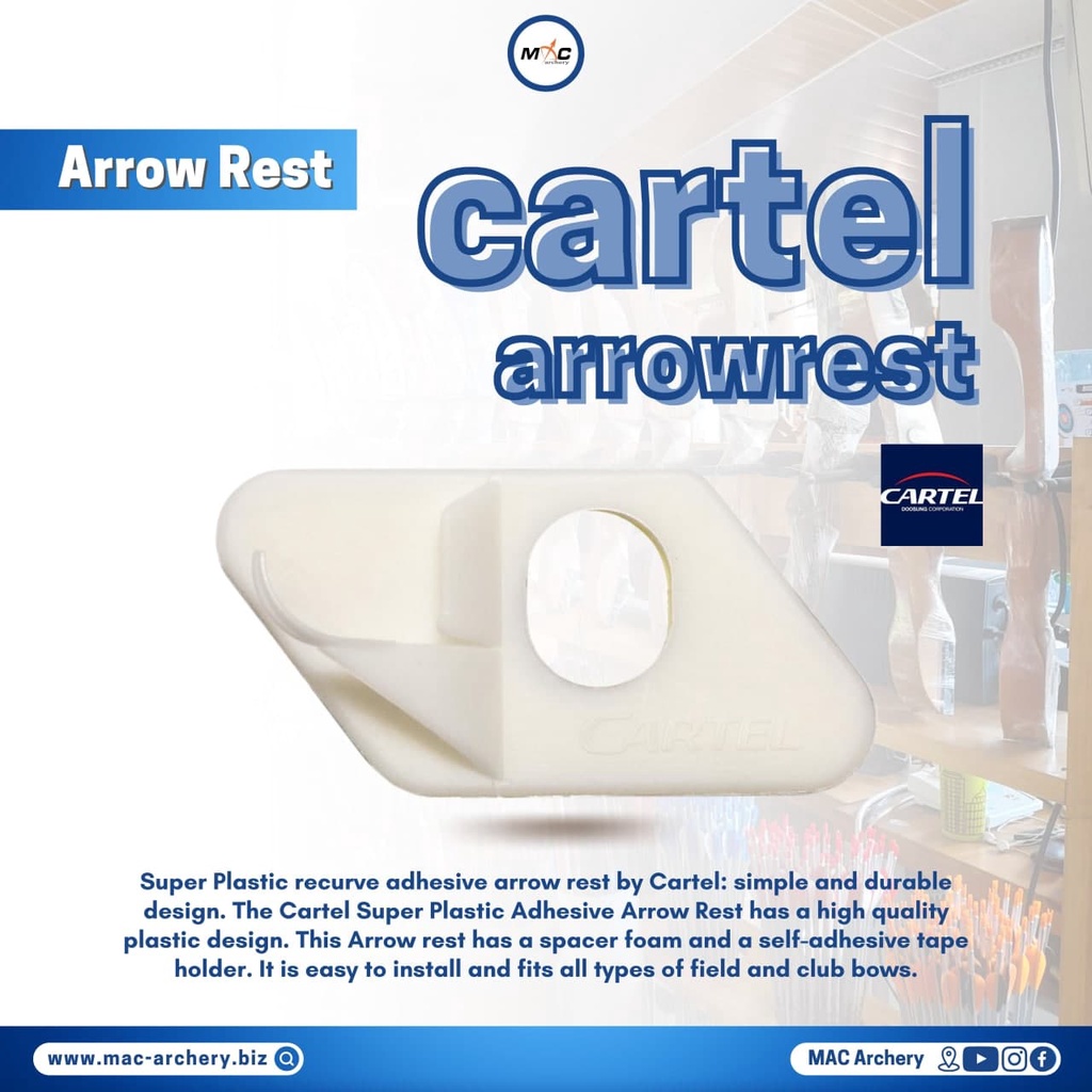 arrowrest cartel arrow rest cartel busur panahan standar anak panah