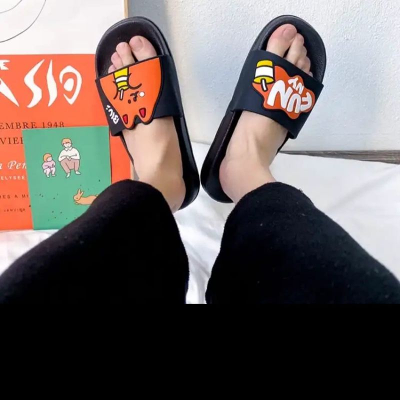 Sandal Slide Wanita FUNNY Terbaru