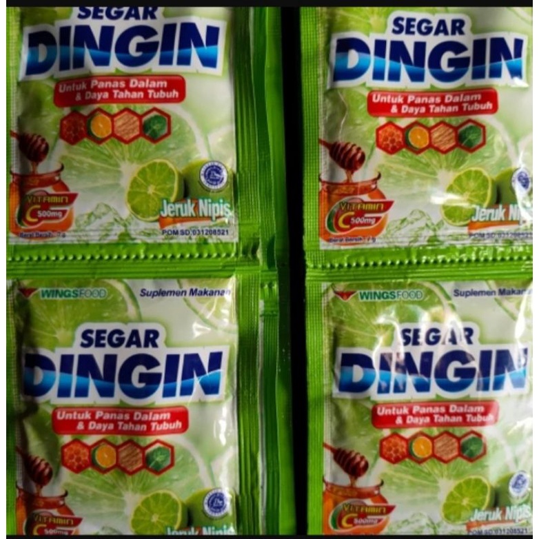 

segar dingin c 1000 renceng isi 12saset