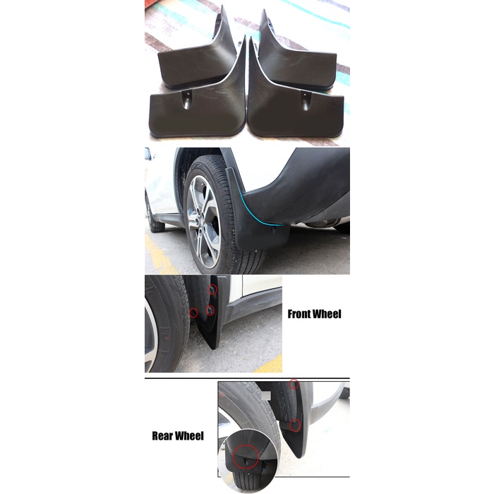 Mud Flap Pelindung Splash Untuk Fender Suzuki Vitara Edcudo 2016 2017 2018 2019