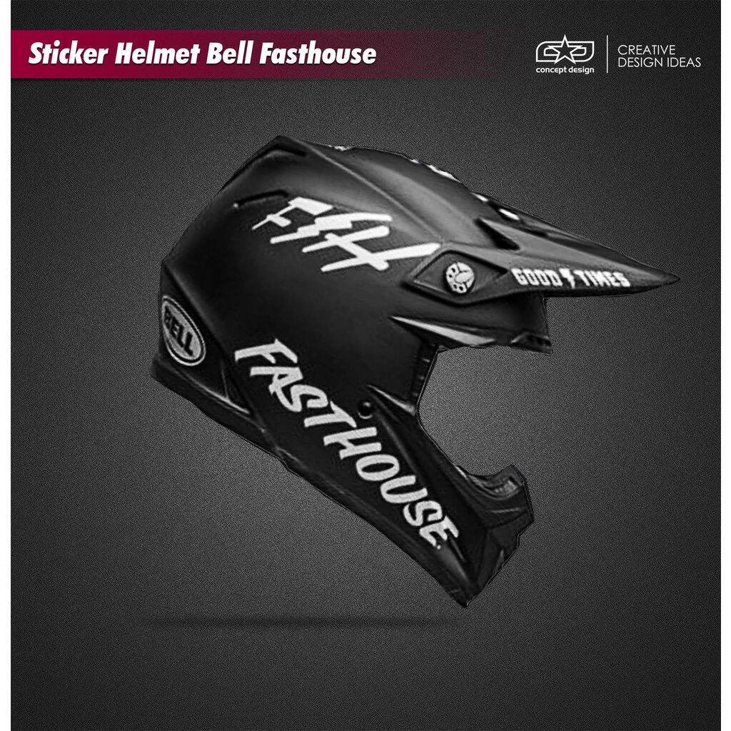 Stiker Helm Bell Fasthouse termurah Termurah