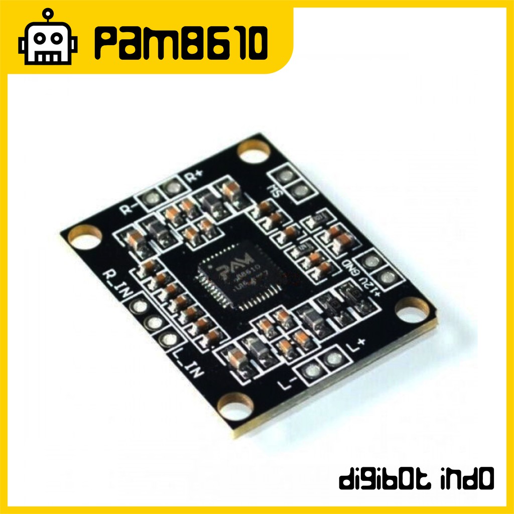 PAM8610 2x10W Stereo Power Amplifier - PAM