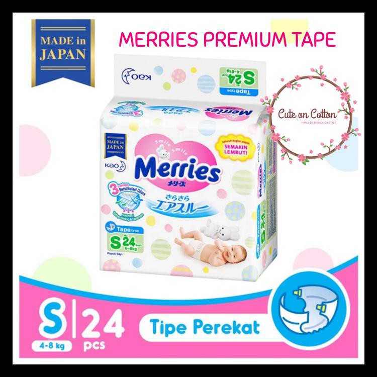 

MERRIES PREMIUM TAPE PEREKAT S24 S 24