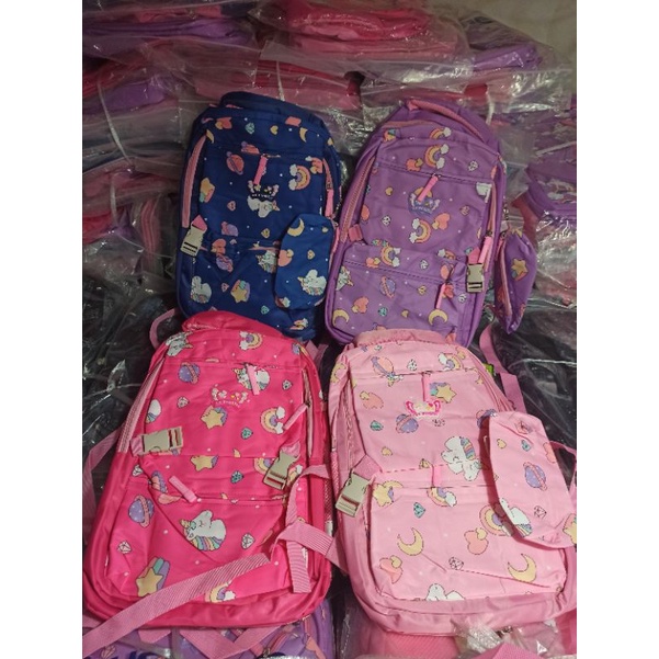 Tas anak-anak SD/SMP silver girl