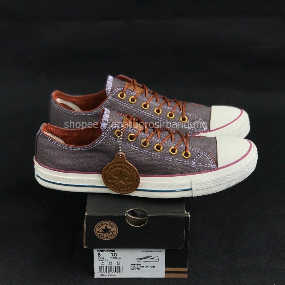 tan low top converse