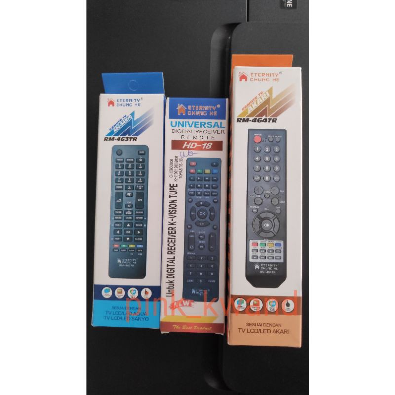 Remote TV led / lcd sanyo / aqua / k-vision