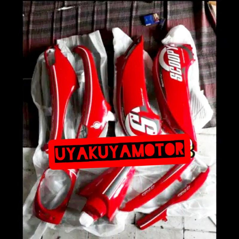 cover body halus scoopy fi 2013-2016