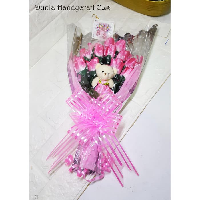 Buket Boneka Spesial Buket Valentine Romantis murah Anniversary Acara Wisuda