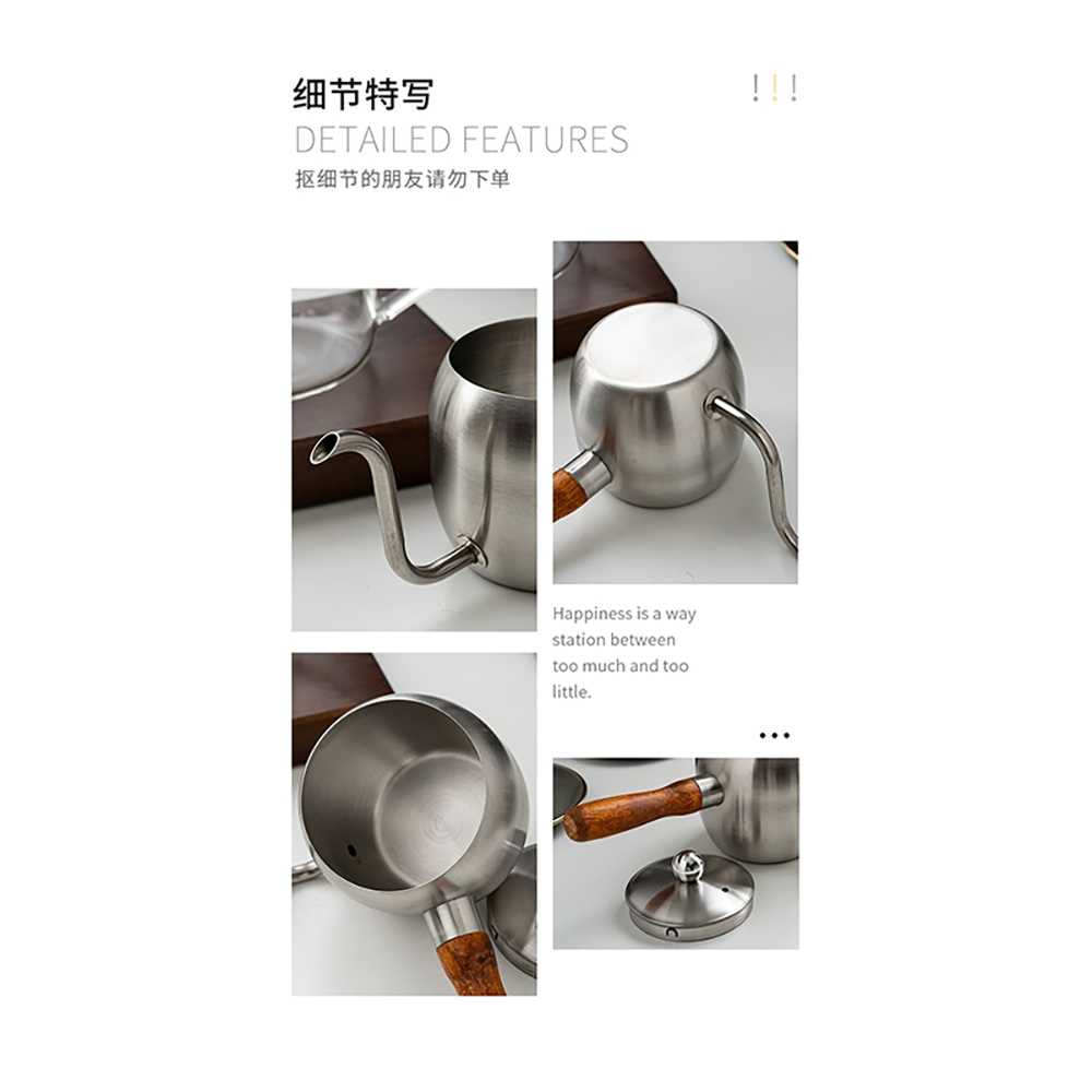 TD-DA1 Mrs Win Teko Kopi Pitcher Coffe Pot Stainless Steel - DF50KFH