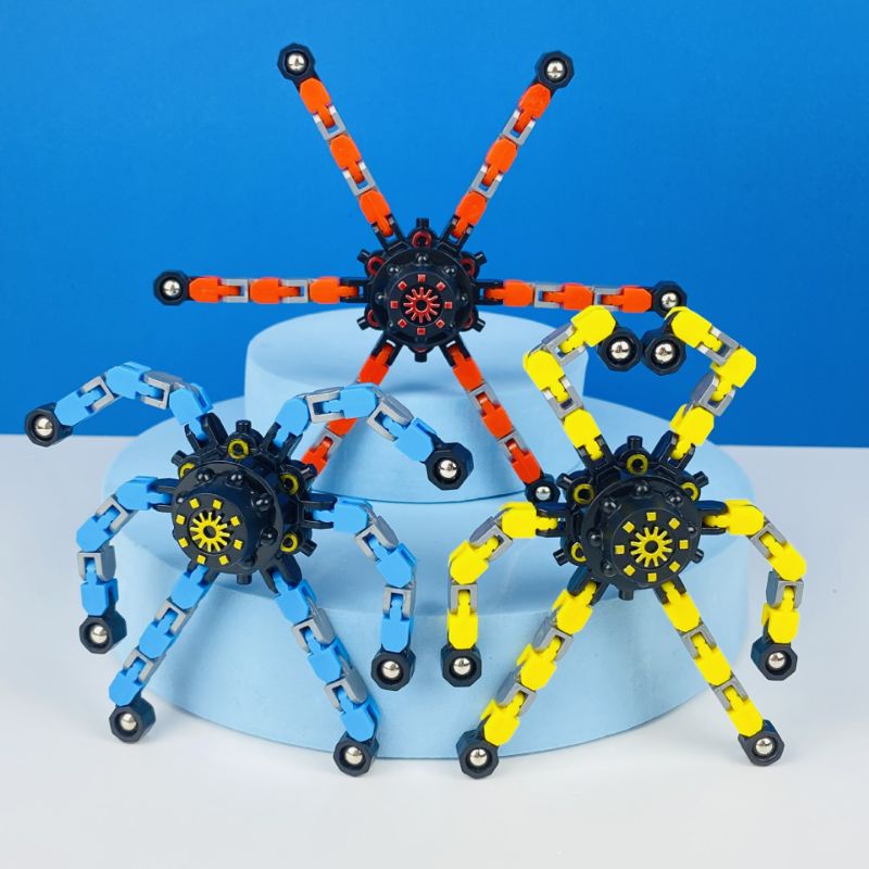 [tma] Mainan Fidget Spinner Robot Transformer Terbaru / Mainan Penghilang Stress / Deformable Transformer Spinner