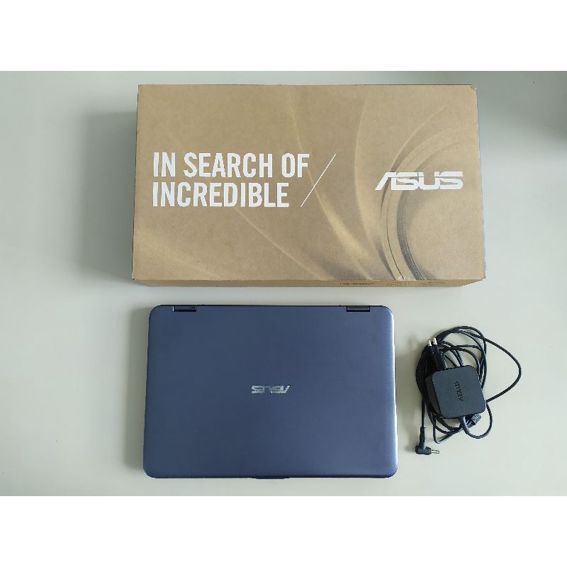 Laptop ASUS VivoBook flip 12 TP203N second kondisi seperti baru, 360 derajat
